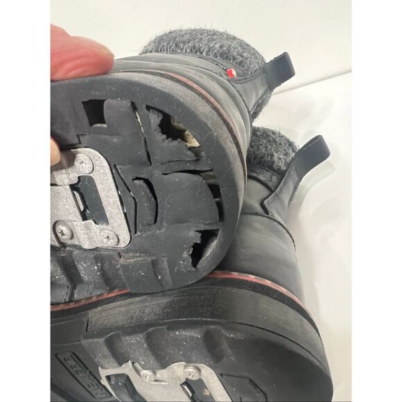 NexGrip Ice Ruby 3.0 Waterproof Boots Black Sz 8 Ice Melt Leather - Picture 12 of 15